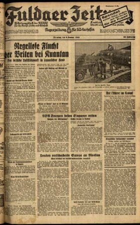 Ausgabe vom Dienstag, den 06. Januar 1942.