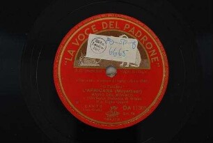 "O paradiso" : L' africana / (Meyerbeer)