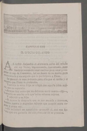 Capítulo XXII - El efecto del aviso