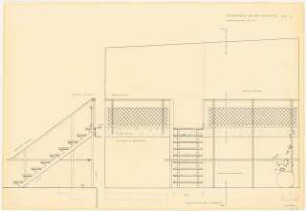 Wohnhaus an der Rehwiese, Berlin-Nikolassee: Wohnraumtreppe, 1:10