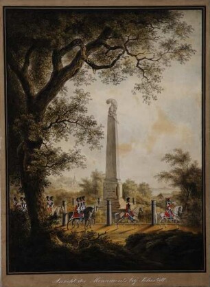 Ansicht des Monuments bey Sehestedt
