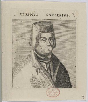 Bildnis des Erasmvs Sarcerivs