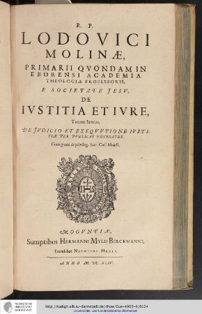 Titelseite - Tomus Sextus