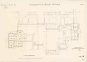 Bahnhof, Mönchengladbach: Grundriss Keller 1:100