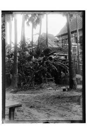 Bauprojekt : Thailand. Bau eines unbekannten Gebäudes, 1908/1913