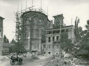 St. Antonius Kirche und Pfarrhaus, Frankfurt am Main, 1949