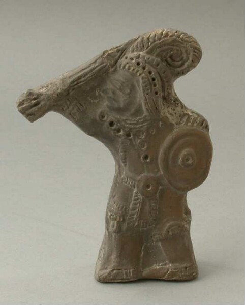 Figurine en argile (contrefaçon ?)