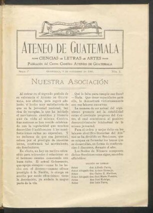 Nuestra asociación