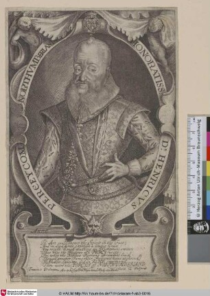 Honoratiss: D. Henricus Percy Com Northumberland