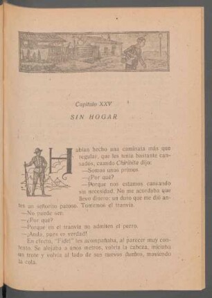 Capítulo XXV - Sin hogar