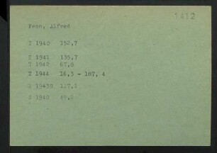Fenn, Alfred