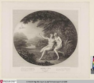 Adam and Eve in Paradise
