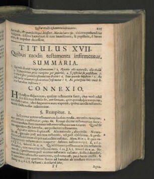 Titulus XVII. Quibus modis testamente infirmentur.