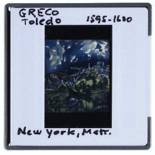 Greco, Ansicht von Toledo (New York MMA 29.100.6)