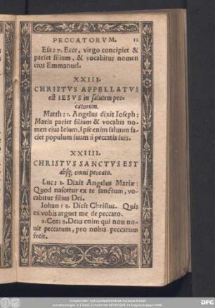 XXIIII. Christus Sanctus Est absq[ue] omni peccato.