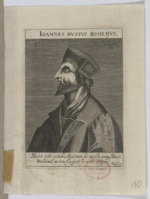 Bildnis des Ioannes Hvssvs