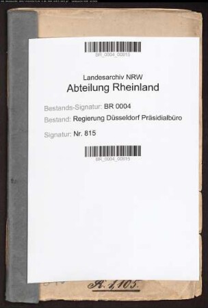 Auflösung der Bürgerwehren in Gerresheim und Ratingen