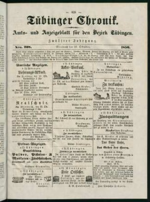 829-848, 22. Oktober (Nr. 208) - 28. Oktober (Nr. 212)