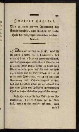 29-51, Zweites Capitel