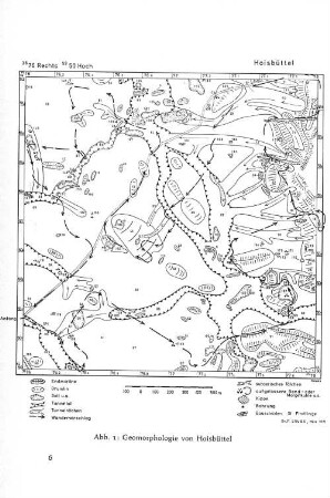 Abb. 1: Geomorphologie von Hoisbüttel