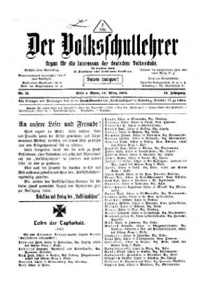 Lohn der Tapferkeit : LXXIII.