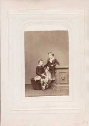 Prinzen Arthur William und Leopold