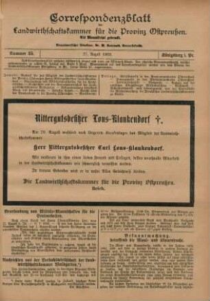 Nummer 35. 27. August 1902.