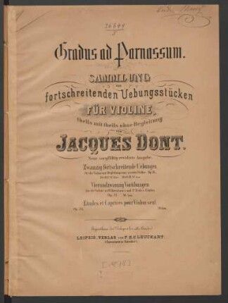 [2]: Vierundzwanzig Vorübungen für die Violine zu R. Kreutzers und P. Rode's Etüden op. 37