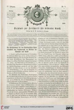 Heft 8 (5. Februar 1869)