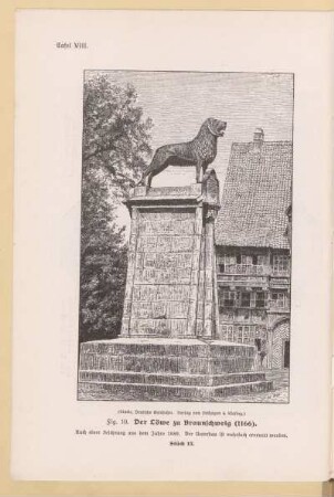 10. Der Löwe zu Braunschweig (1166)