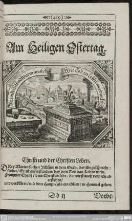 Am Heiligen Ostertag