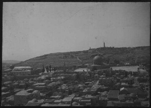 Jerusalem. Panorama v. Osten v. Turm der Erlöserkirche?
