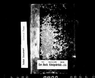 Gerichtshandelsbuch von Höckendorf (bei Königsbrück), Bd. 6