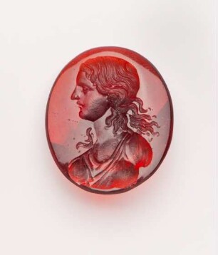 Intaglio mit weiblichem Porträt, 18. Jahrhundert