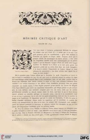 6: Mérimée critique d'art, [1], Salon de 1839