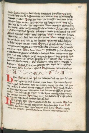 Drei Gebete über das Leiden Christi