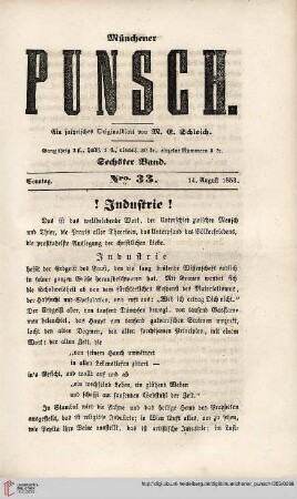 Nro. 33 (14. August 1853)