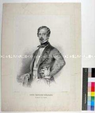 Porträt des Louis Napoléon Bonaparte als Präsident der Französischen Republik