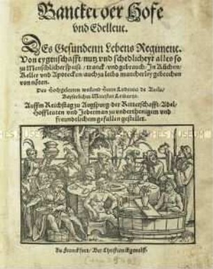 Bankett der Hof- und Edelleute