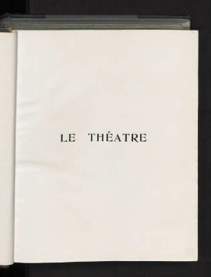 7.1904=Nr. 121-144: Le théâtre : revue bimensuelle illustrée