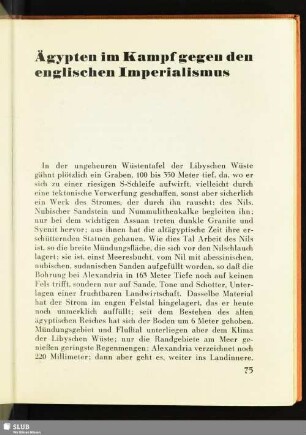 Ägypten im Kampf gegen den englischen Imperialismus