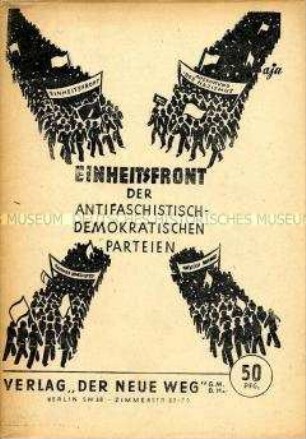 Dokumente und Aufsätze der KPD über die Herstellung der Einheitsfront und die Vorbereitung der Vereinigung von KPD und SPD