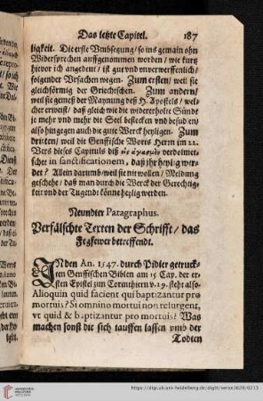Neundter Paragraphus