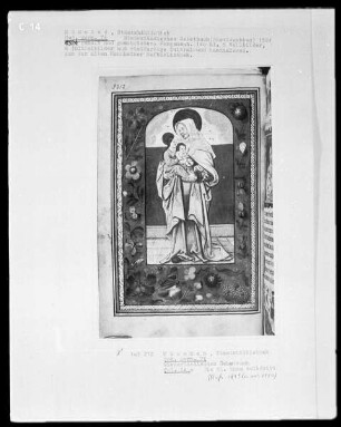 Niederländisches Gebetbuch — ---, Folio 14verso