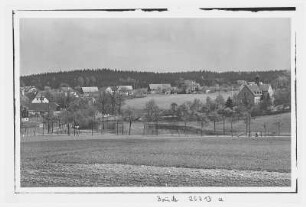 Grillenburg. Blick auf Grillenburg