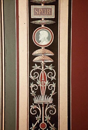 Malereien im pompejanischen Stil