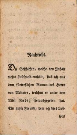 Kleinere Stücke für die Teutsche Bühne