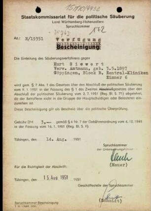 Siewert, Kurt