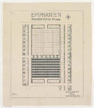 Belegungspläne Epiphanien (kartoniert) Südwestkirchhof Stahnsdorf - Feld 19 Reihenstellen