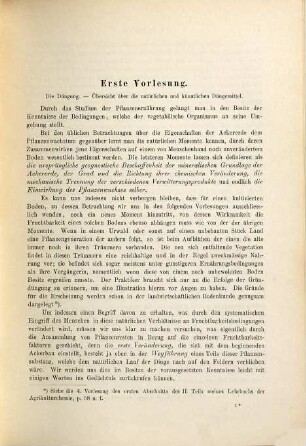 Lehrbuch der Agrikulturchemie : in Vorlesungen, 2,2. Die Düngerlehre